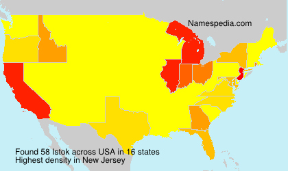 Surname Istok in USA Surname Istok in USA