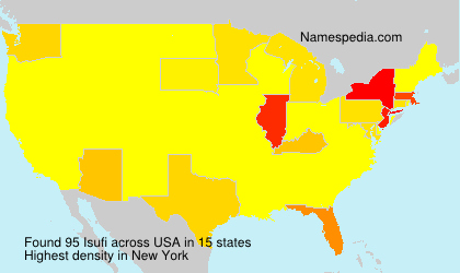 Surname Isufi in USA Surname Isufi in USA