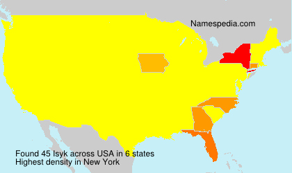 Surname Isyk in USA Surname Isyk in USA