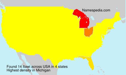 Surname Itawi in USA Surname Itawi in USA