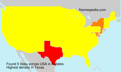 Surname Itepu in USA