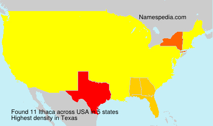 Surname Ithaca in USA