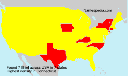 Surname Ithiel in USA Surname Ithiel in USA
