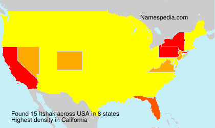 Surname Itshak in USA Surname Itshak in USA