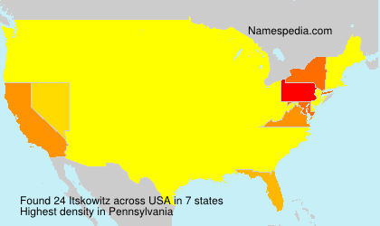 Surname Itskowitz in USA Surname Itskowitz in USA