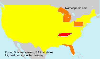 Surname Itsme in USA Surname Itsme in USA