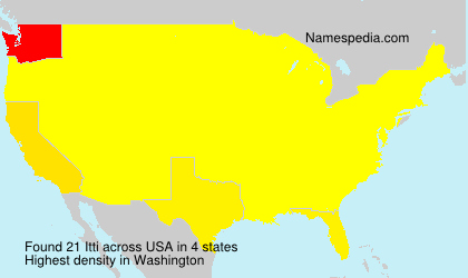 Surname Itti in USA Surname Itti in USA