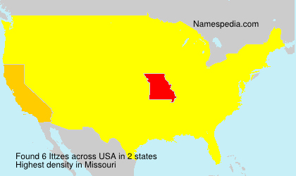Surname Ittzes in USA Surname Ittzes in USA