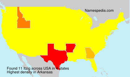 Surname Itzig in USA Surname Itzig in USA
