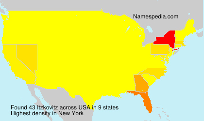Surname Itzkovitz in USA Surname Itzkovitz in USA