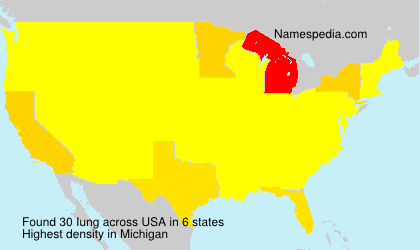 Surname Iung in USA Surname Iung in USA