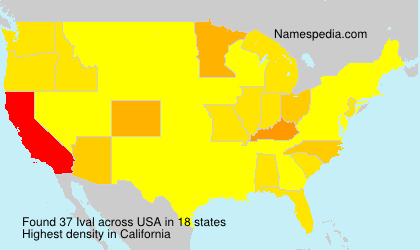 Surname Ival in USA Surname Ival in USA