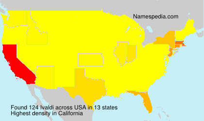 Surname Ivaldi in USA Surname Ivaldi in USA