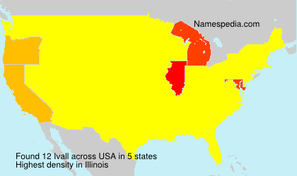 Surname Ivall in USA Surname Ivall in USA