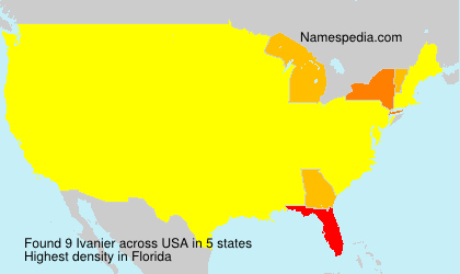 Surname Ivanier in USA Surname Ivanier in USA