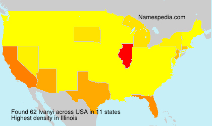 Surname Ivanyi in USA Surname Ivanyi in USA