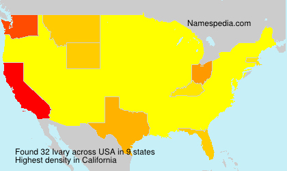 Surname Ivary in USA Surname Ivary in USA