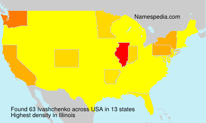 Surname Ivashchenko in USA Surname Ivashchenko in USA
