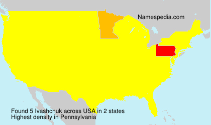 Surname Ivashchuk in USA