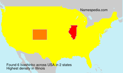 Surname Ivashinko in USA Surname Ivashinko in USA