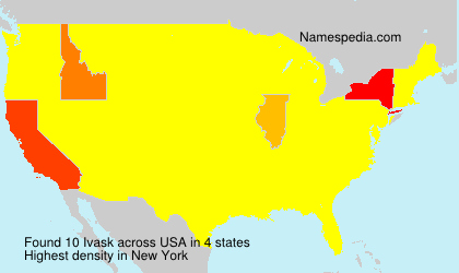 Surname Ivask in USA Surname Ivask in USA