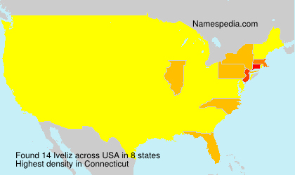 Surname Iveliz in USA Surname Iveliz in USA