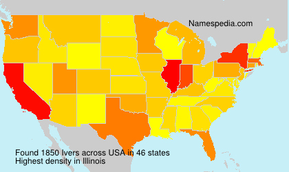 Surname Ivers in USA Surname Ivers in USA