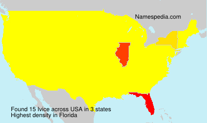 Surname Ivice in USA Surname Ivice in USA