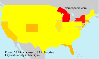 Surname Ivkov in USA