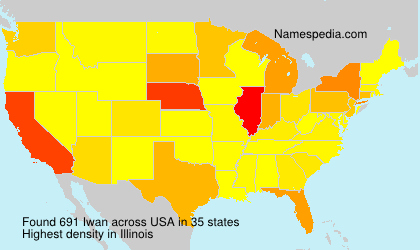 Surname Iwan in USA Surname Iwan in USA