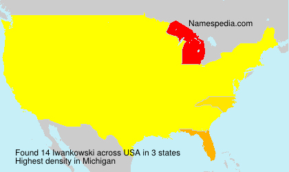 Surname Iwankowski in USA Surname Iwankowski in USA