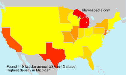 Surname Iwasko in USA Surname Iwasko in USA