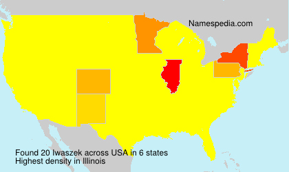 Surname Iwaszek in USA Surname Iwaszek in USA