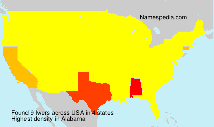 Surname Iwers in USA Surname Iwers in USA
