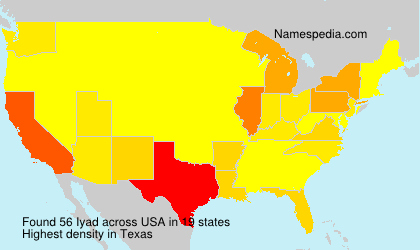 Surname Iyad in USA Surname Iyad in USA