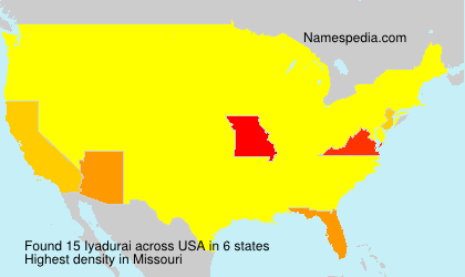 Surname Iyadurai in USA
