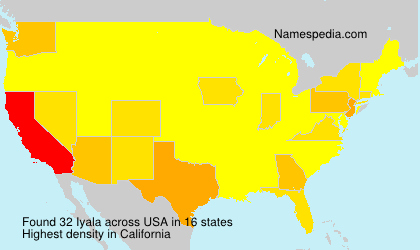 Surname Iyala in USA