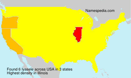 Surname Iyasele in USA
