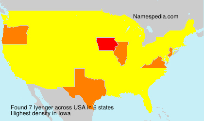 Surname Iyenger in USA