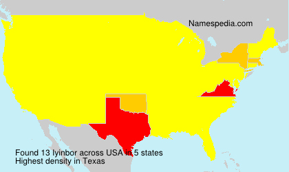 Surname Iyinbor in USA