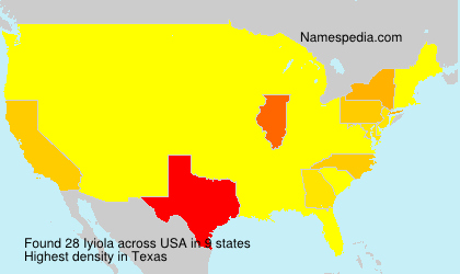 Surname Iyiola in USA