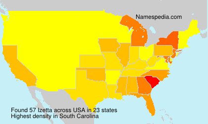 Surname Izetta in USA Surname Izetta in USA
