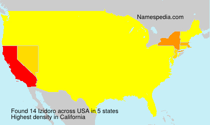 Surname Izidoro in USA Surname Izidoro in USA
