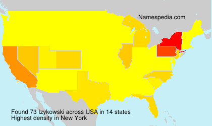 Surname Izykowski in USA Surname Izykowski in USA