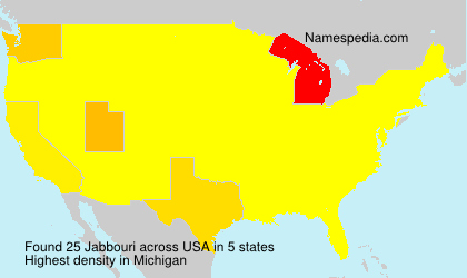 Surname Jabbouri in USA Surname Jabbouri in USA