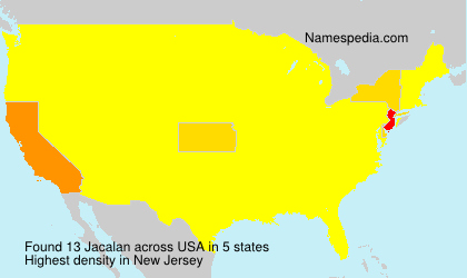 Surname Jacalan in USA Surname Jacalan in USA
