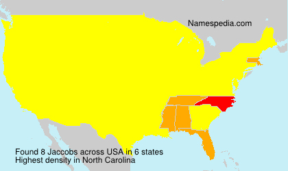 Surname Jaccobs in USA Surname Jaccobs in USA