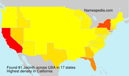 Surname Jacinth in USA Surname Jacinth in USA