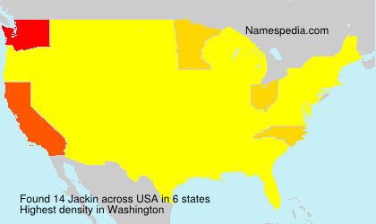 Surname Jackin in USA Surname Jackin in USA