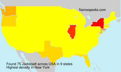 Surname Jackstadt in USA